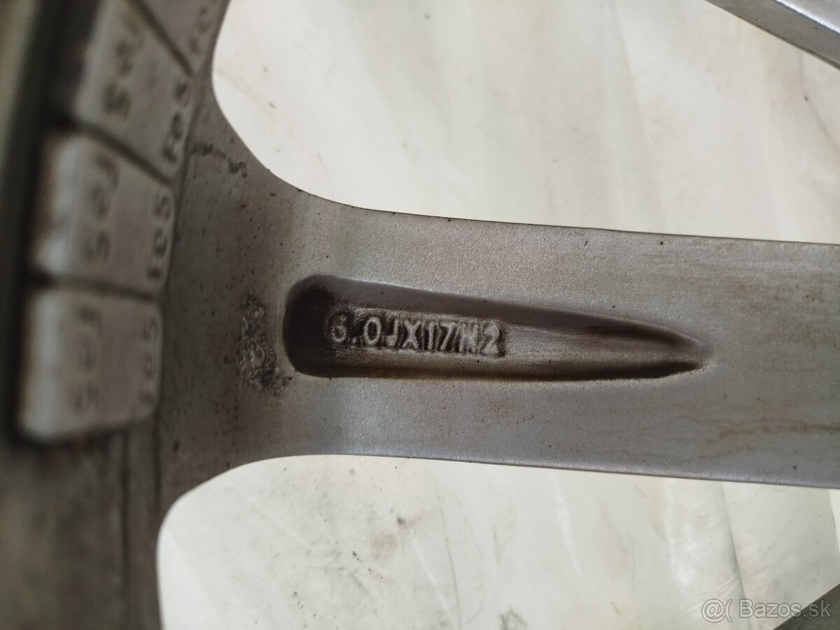 Originálne elektróny VW R17 5x112 (model Dijon) - 8