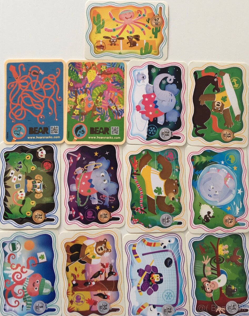 Figúrky, kartičky, rôzne - 8