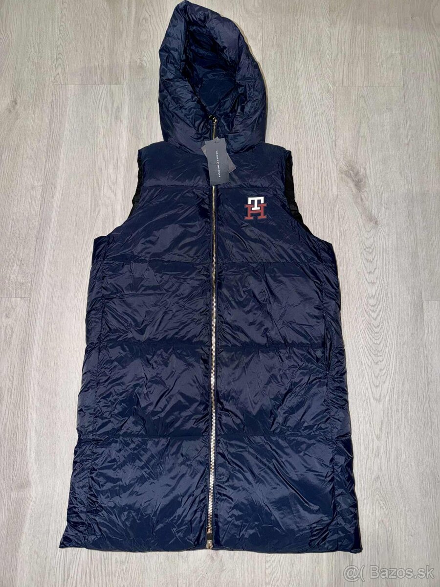 tommy hilfiger damska stylova oversized zimna vesta-bunda - 8