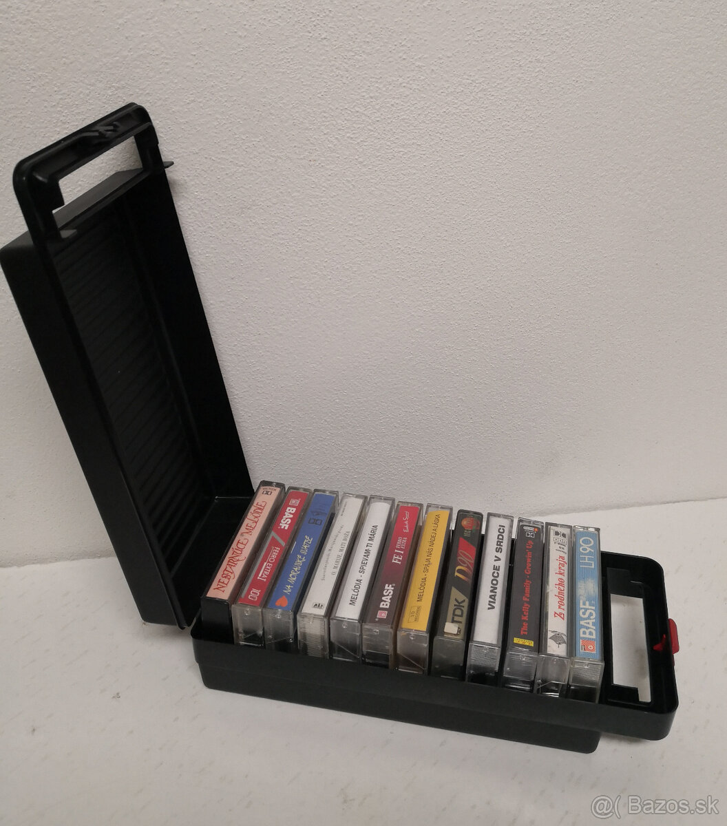 Plastové puzdro na audiokazety Tontarelli - 8