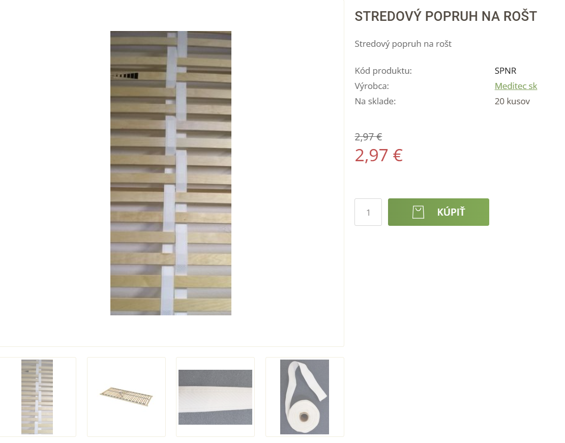 Lamelový rošty 140x200cm - 8