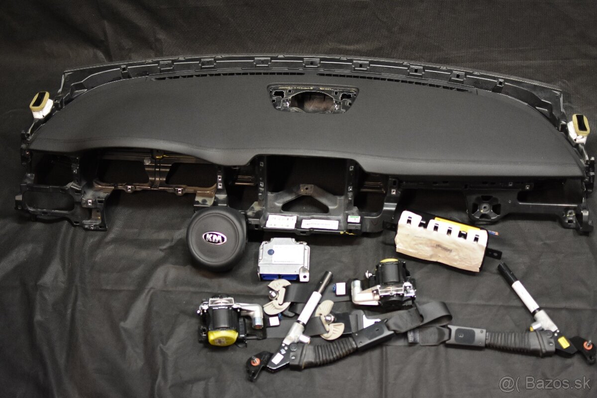 Palubná doska Airbag Vodiče Spolujazdca Bezpečnostný pás - 8