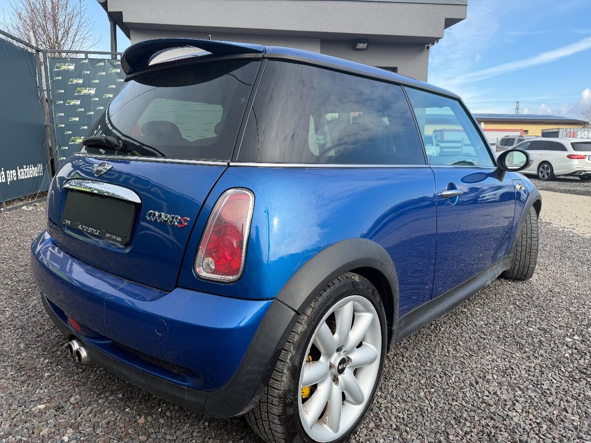 Mini Cooper S • 1.6 Benzín • 6-st. manuál • 4499 € - 8