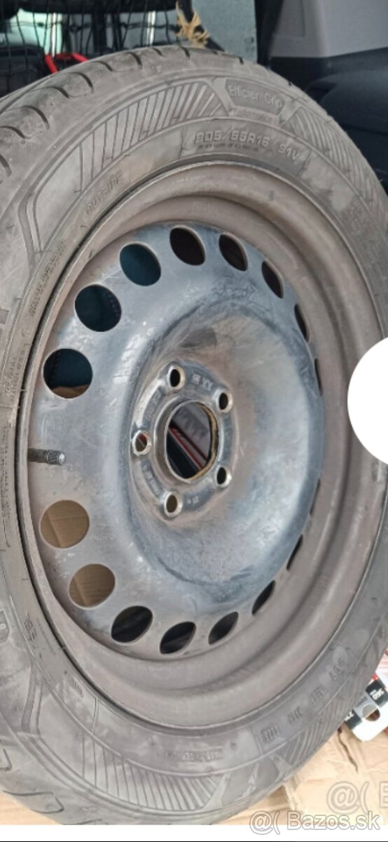 Letne pneumatiky 205/55/r16 + disky - 8