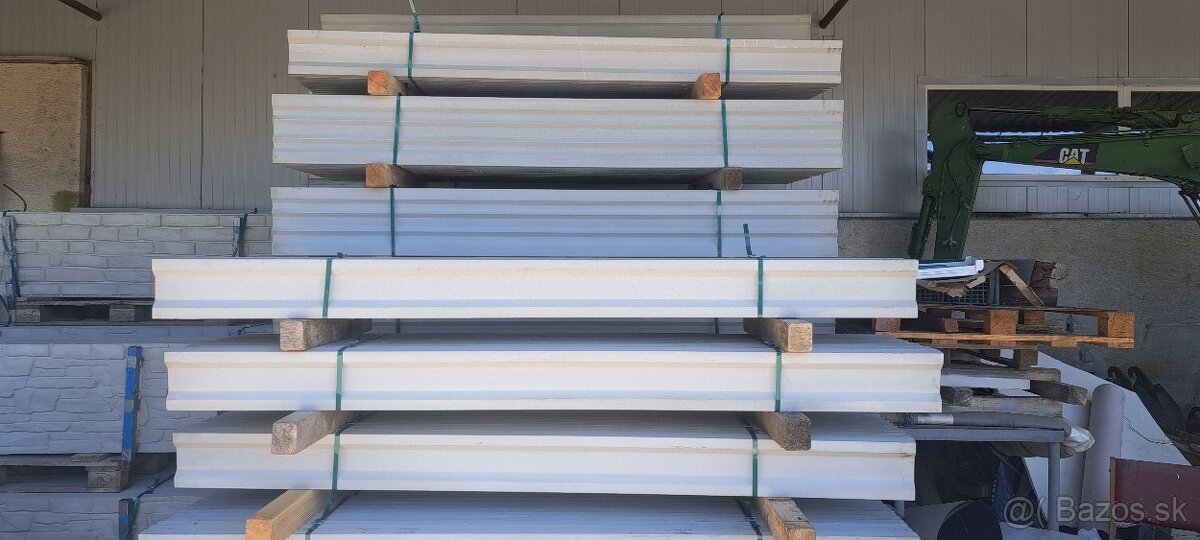 Betónové, 2D/3D panelové ploty, podhrabové dosky - 8