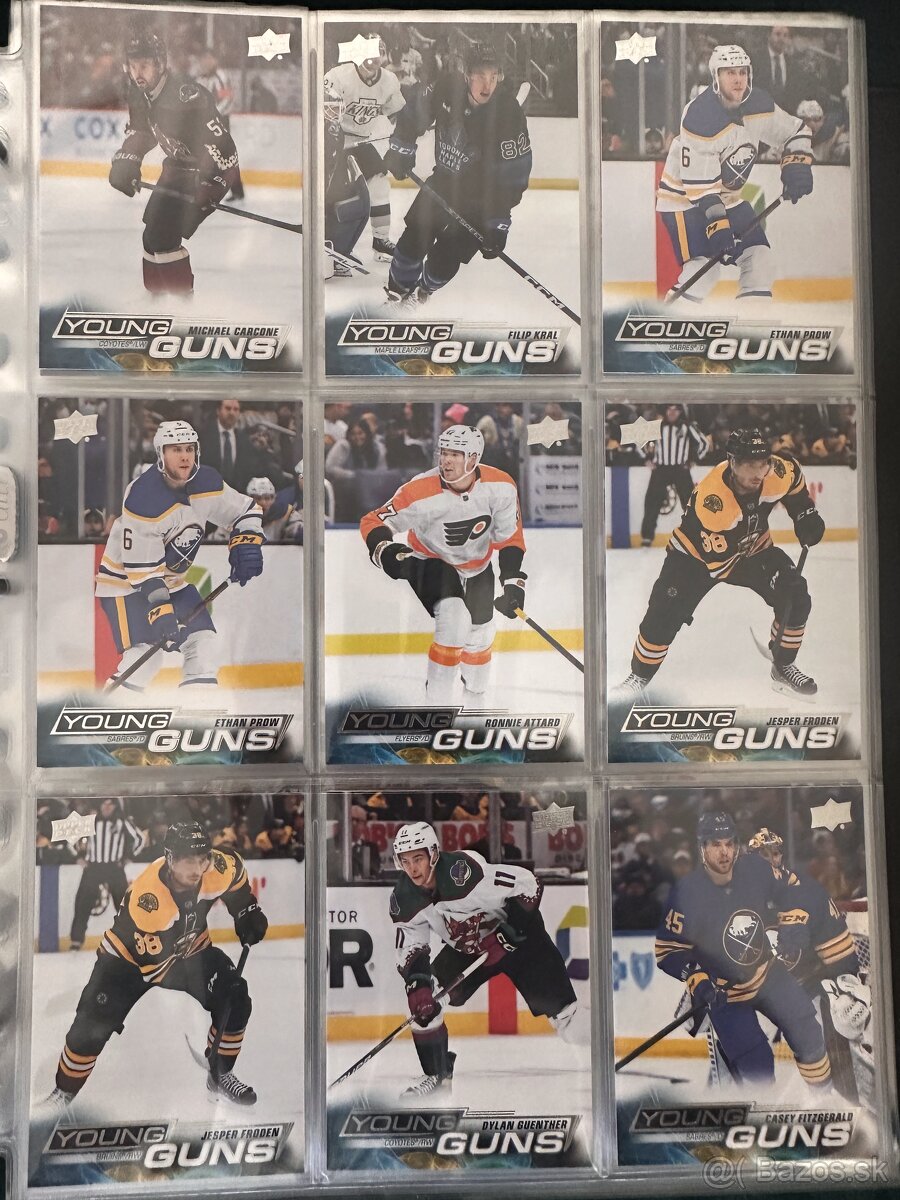 Hokejové kartičky 1 - 8