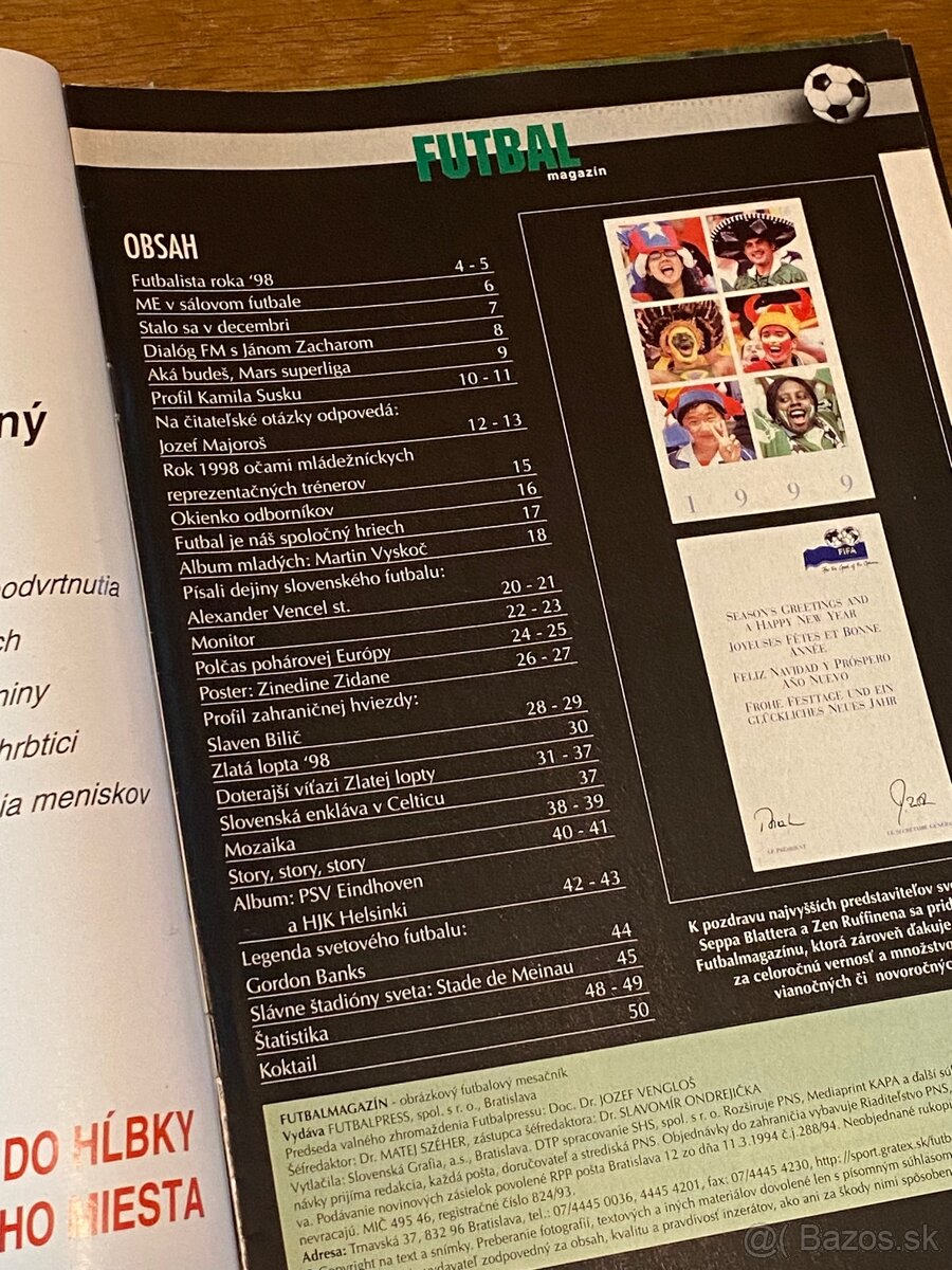 FUTBAL magazín / časopis - 8
