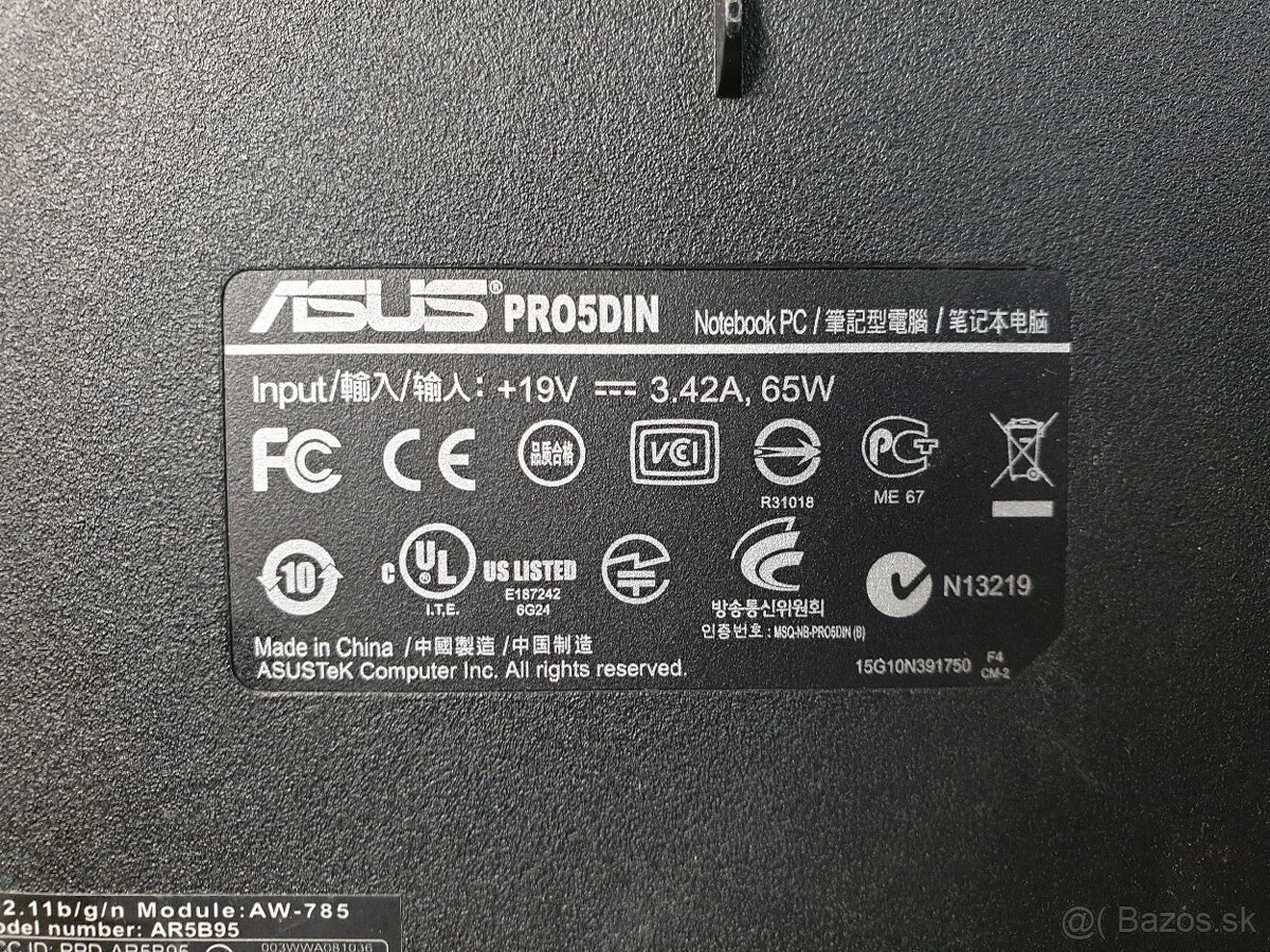 Notebook ASUS - 8