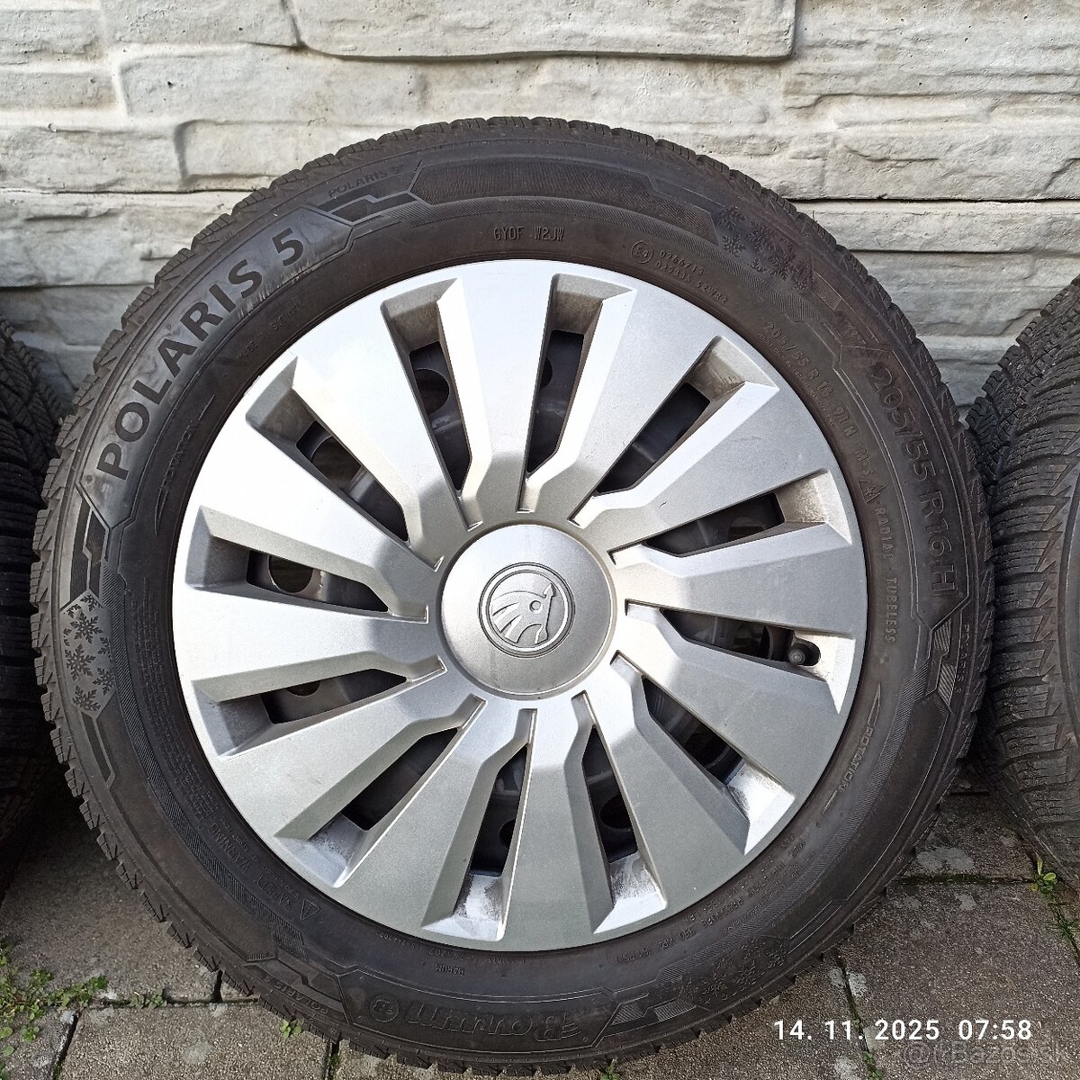 Zimná sada SCALA 205/55 R16 5x100 - 8