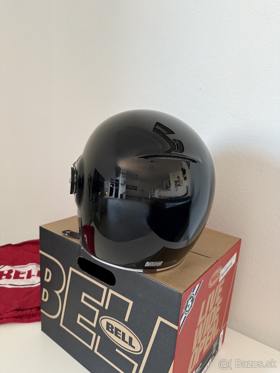 Prilba- Bell Bullitt gloss black - NOVÁ Veľkosť S - 8