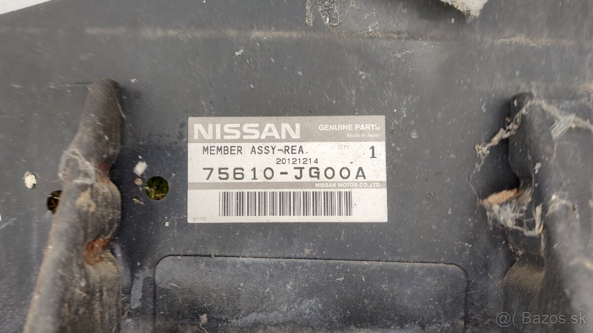 Nissan - zadne cela, vana, zadna podlaha novy diely orig. - 8