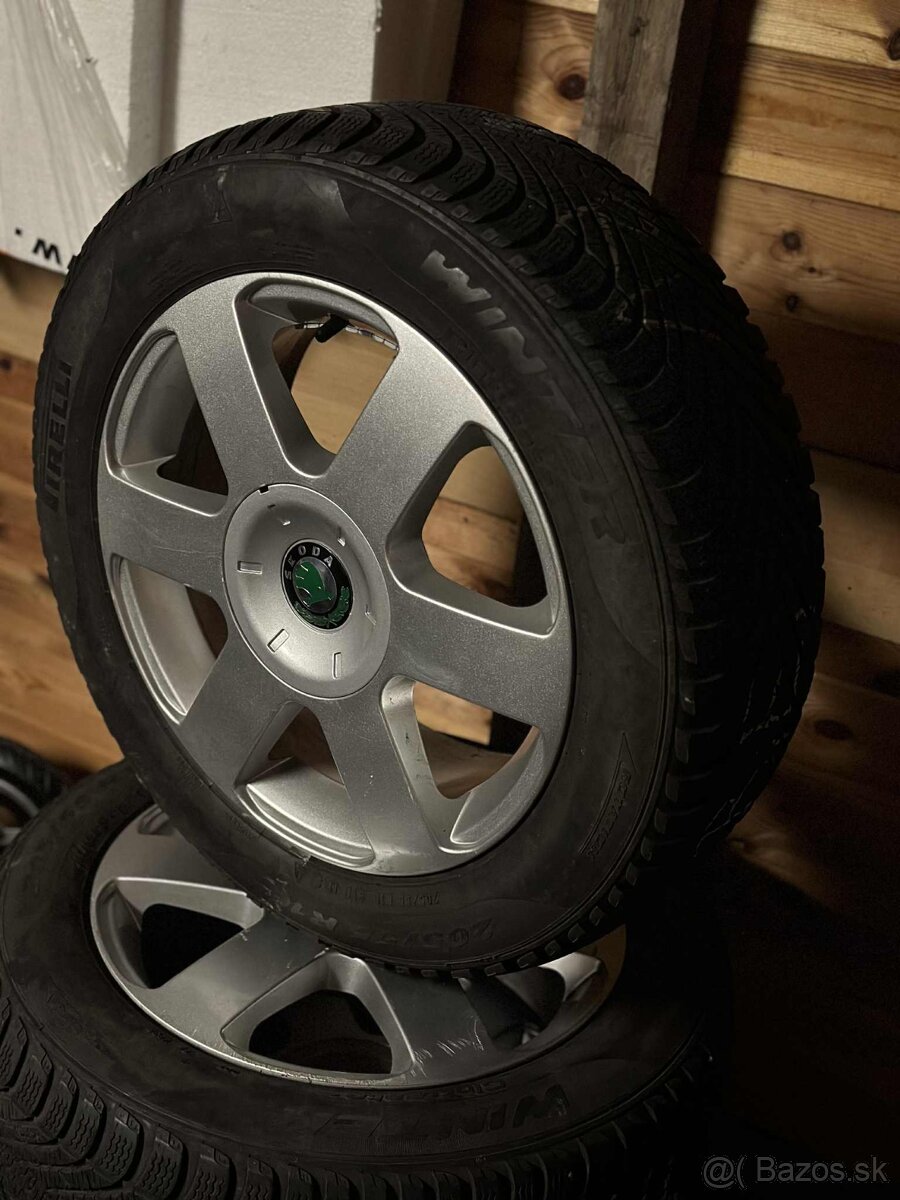 Zimná sada Škoda 5x112 R16 - 8