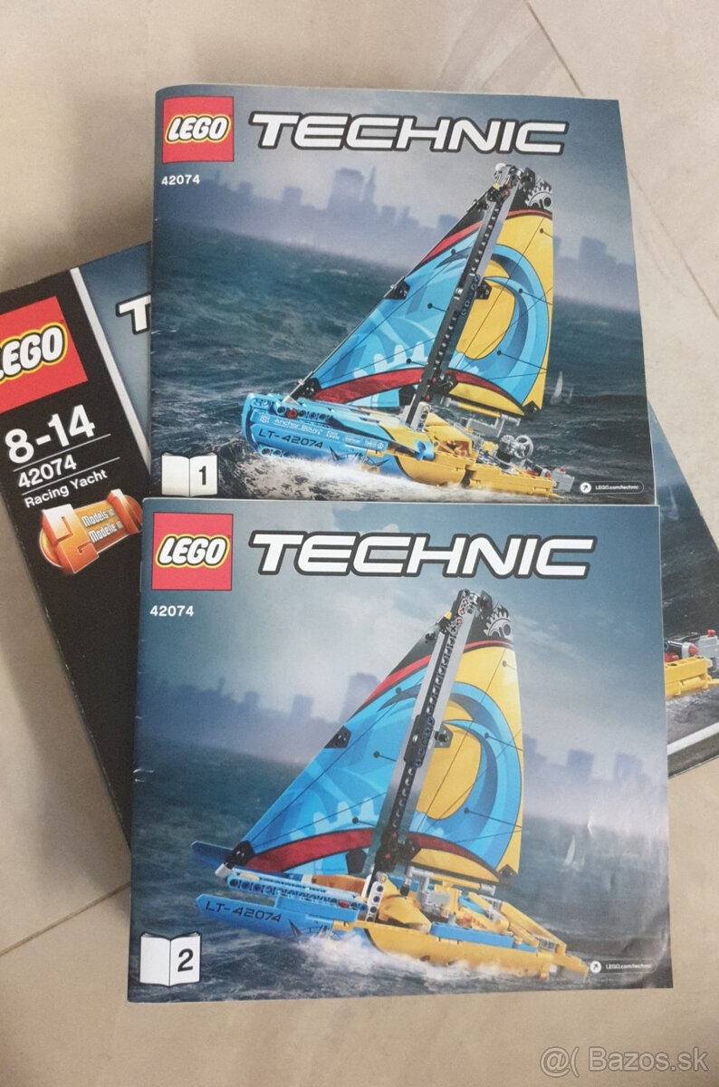 Lego Technic 42074 - Pretekárska jachta TOP stav - 8