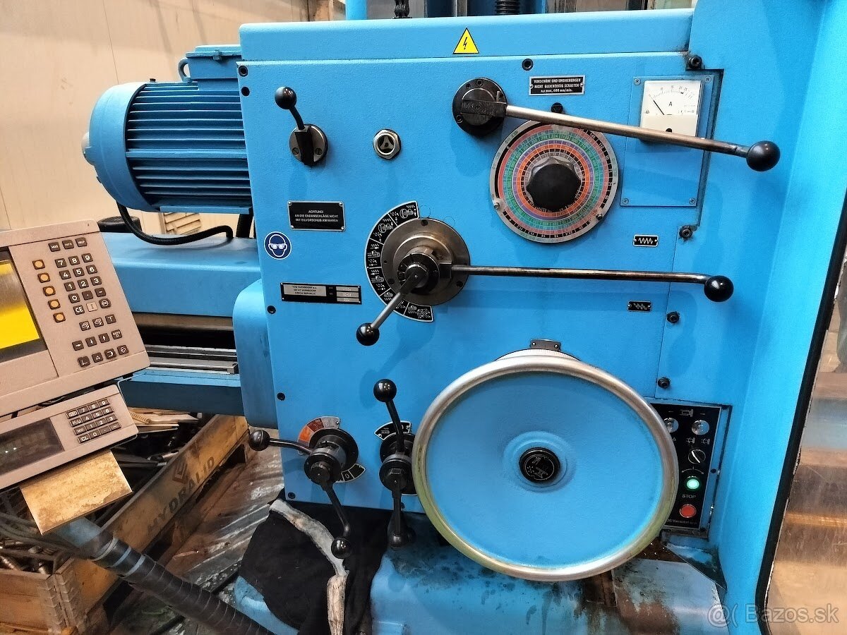 TOS Varnsdorf W 100 A - Vodorovná vyvrtávačka Stolová - 8