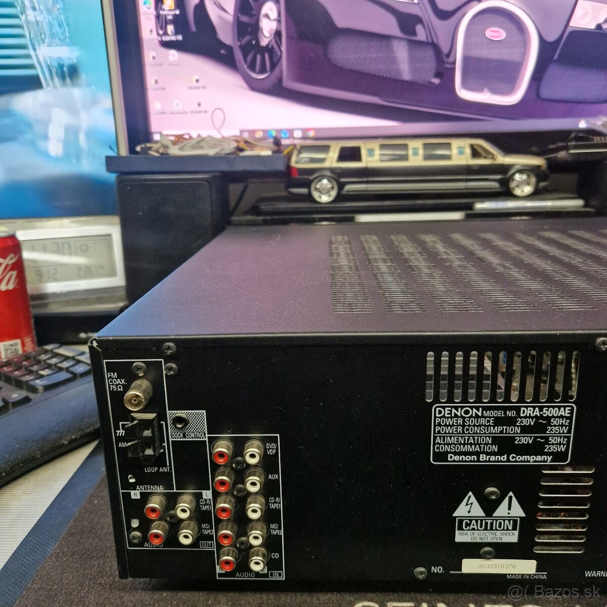 DENON DRA-500AE...FM/AM stereo receiver... - 8