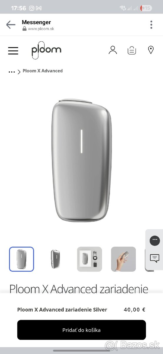 Ploom X Advanced Silver - 8