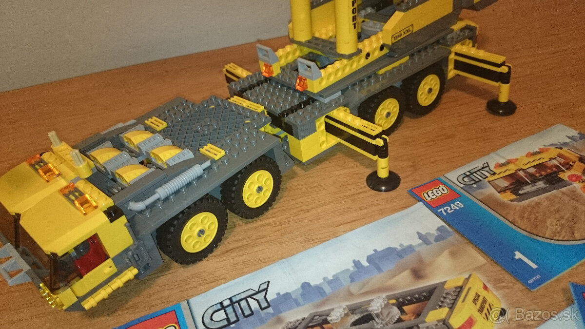 Lego 7249 a 7900 - CITY - Mobilný žeriav XXL a Heavy loader - 8