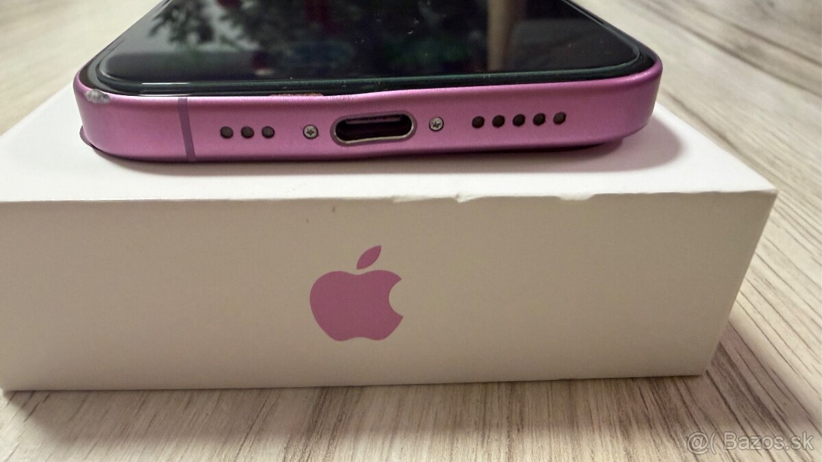 Vymenim iPhone 16 Pink 256gb (ruzovej farby) bateria 91% - 8