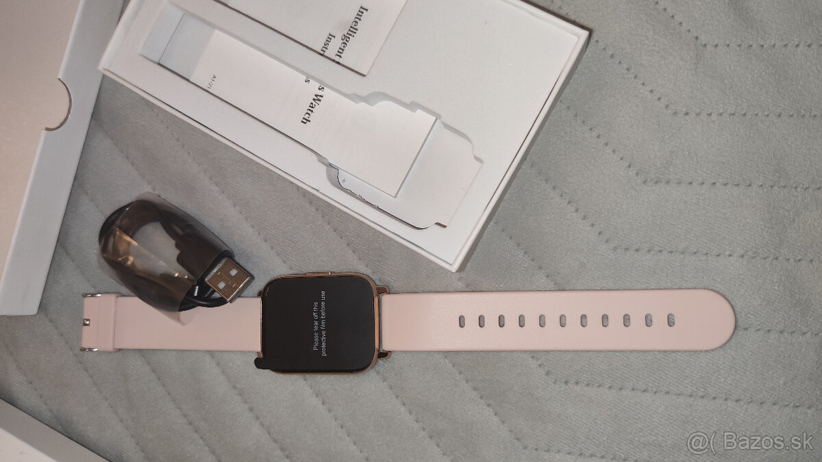 Smart hodinky Senbono GTS (zlate) - 8