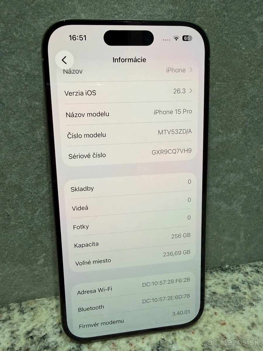 Apple iPhone 15 Pro 256gb Natural Titanium - 8