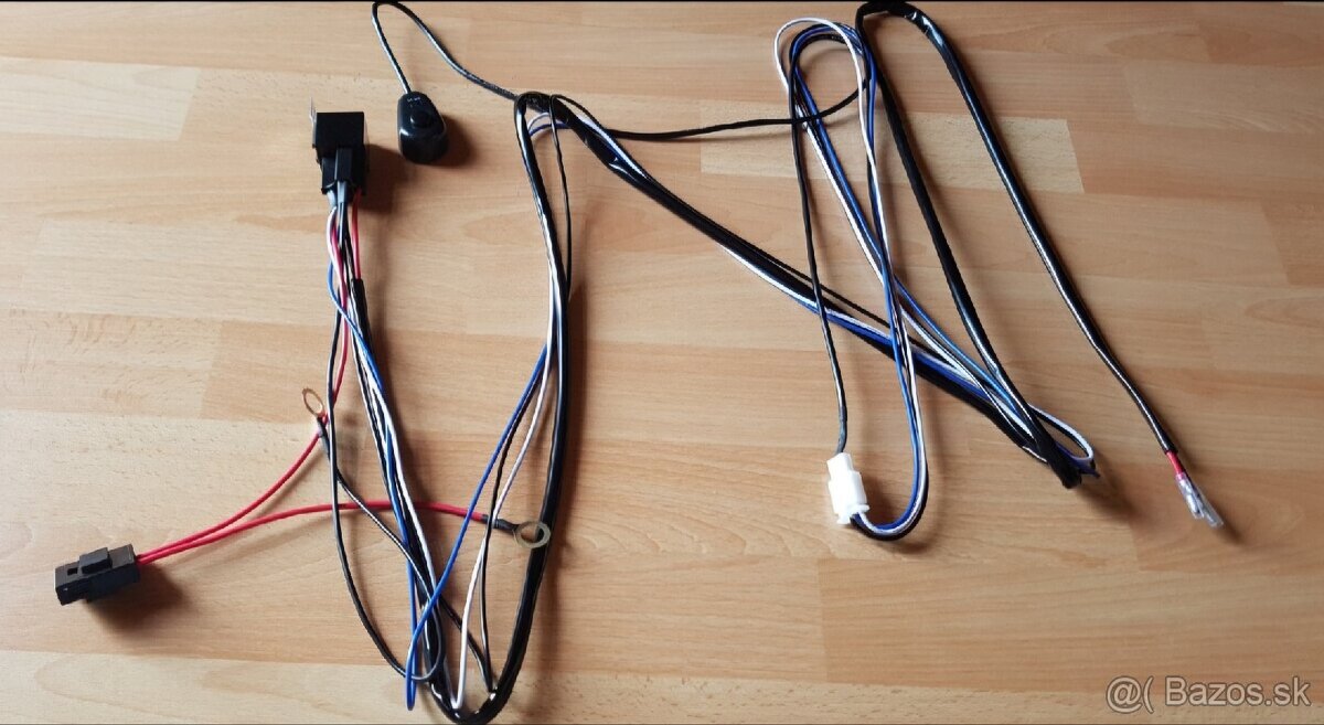 Kabeláž na led rampy - svetla
- 8