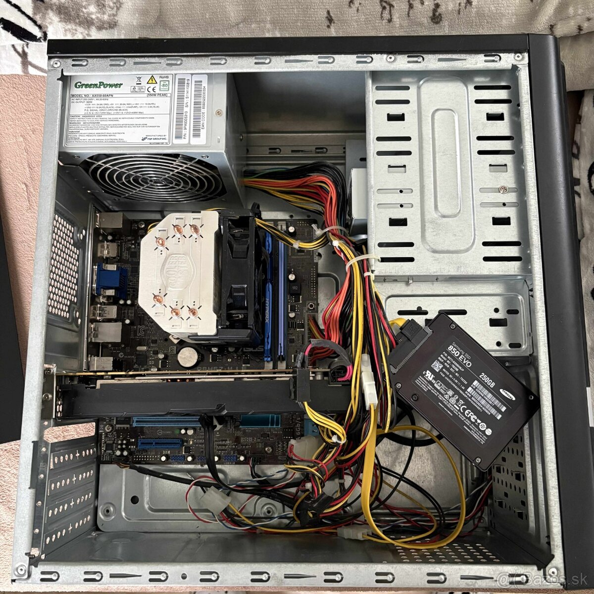 Predám staršie používané PC s GTX 1070 Ti 8GB - 8