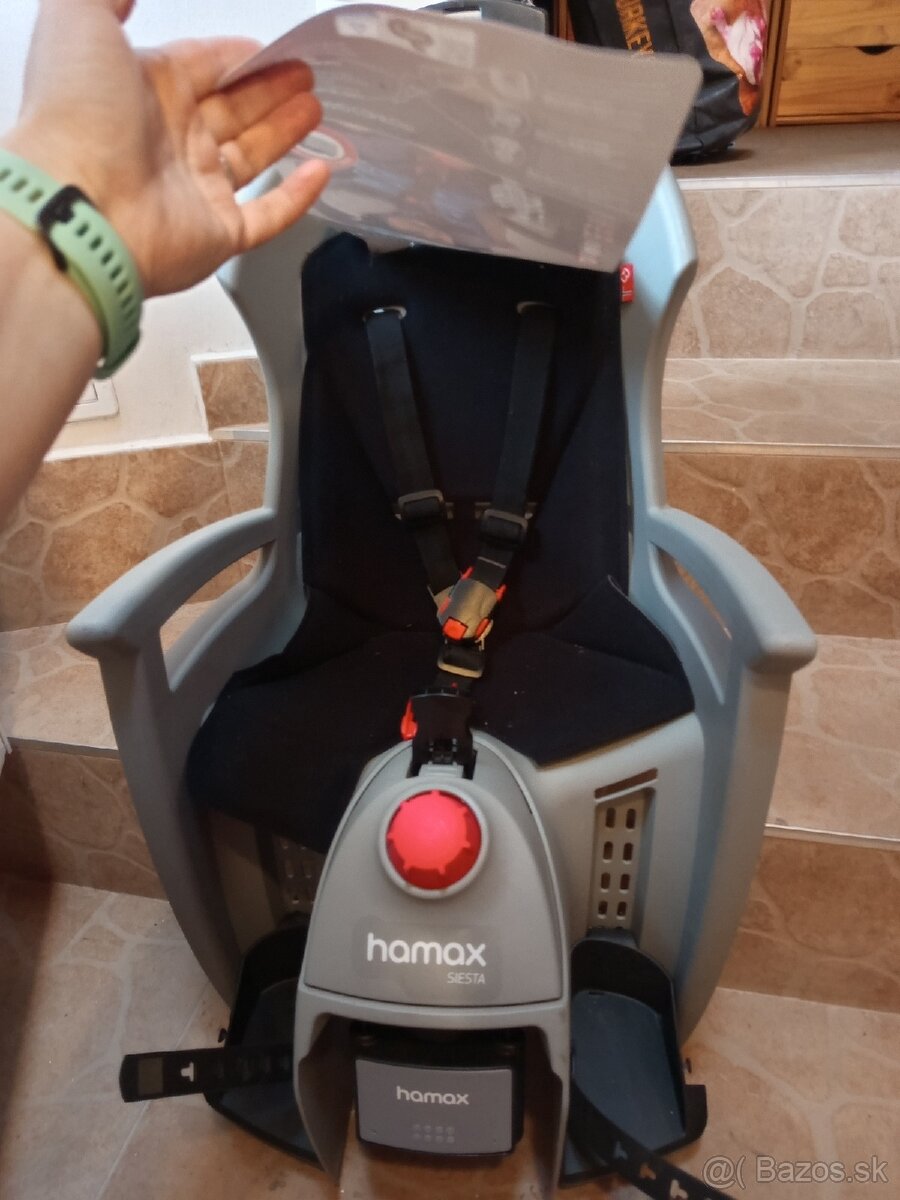 Nova detska sedacka na bicykel Hamax - 8