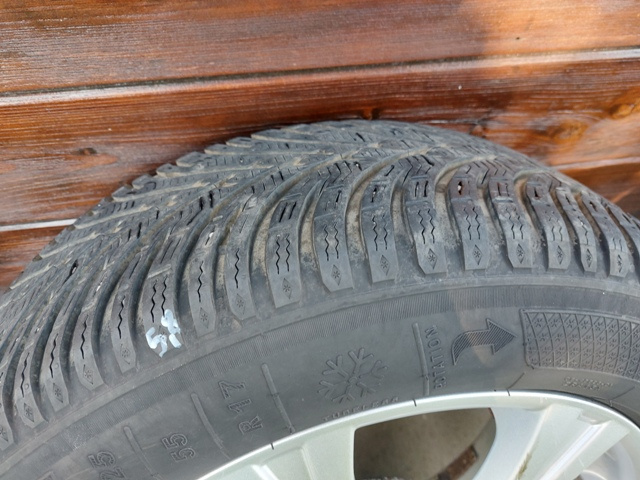 elektrony 5X108 R17 ET32 + 225/55 R17 zimné kleber - 8