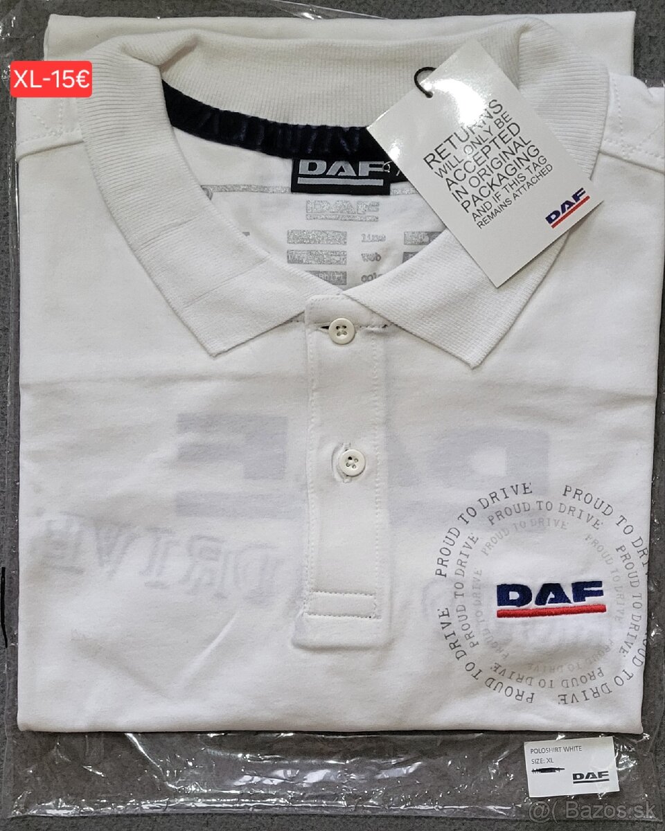 Predám tričká Nové DAF spolu 200eur - 8
