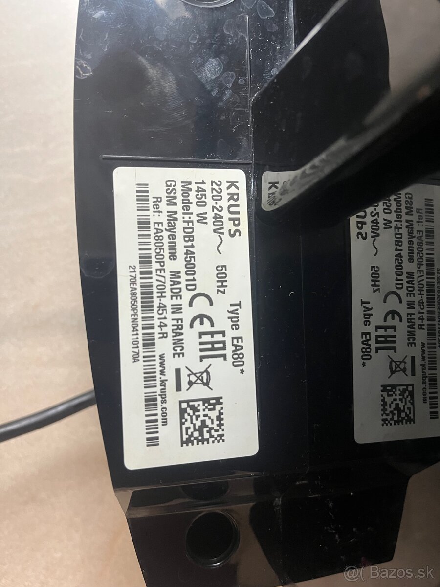 Kavovar KRUPS EA8050PE - plnefunkcny, po servise - 8