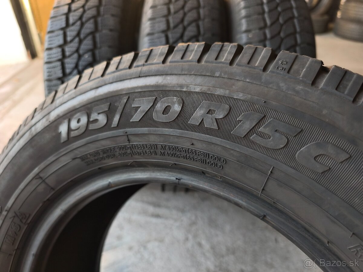 195/70 r15C zimné pneumatiky na dodávku - 8
