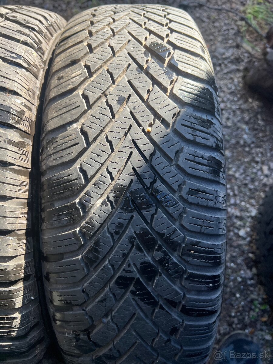 Predám zimné pneu Continental 195/65 R15 - 8