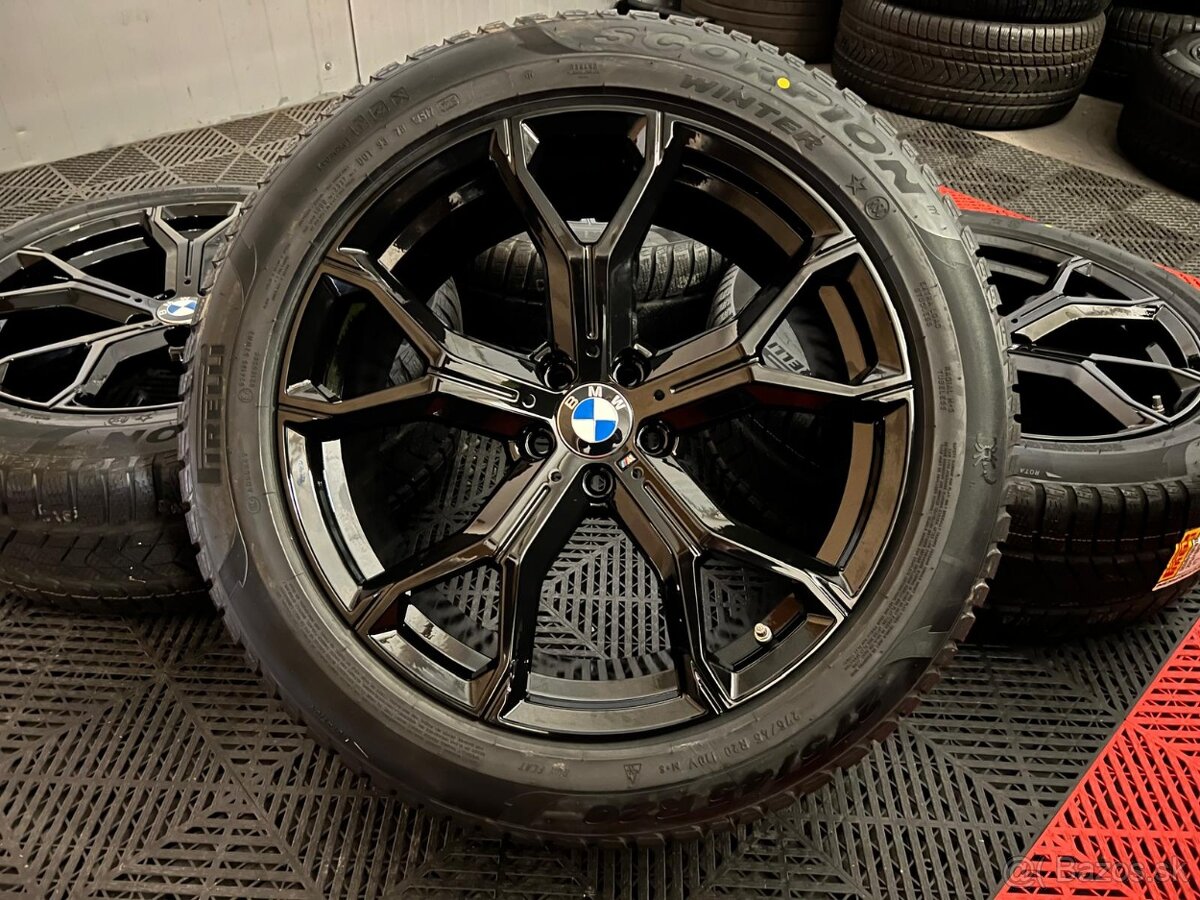 3. Alu BMW M-packet X5 X6 G06 G05 R20-zimné nové - 8