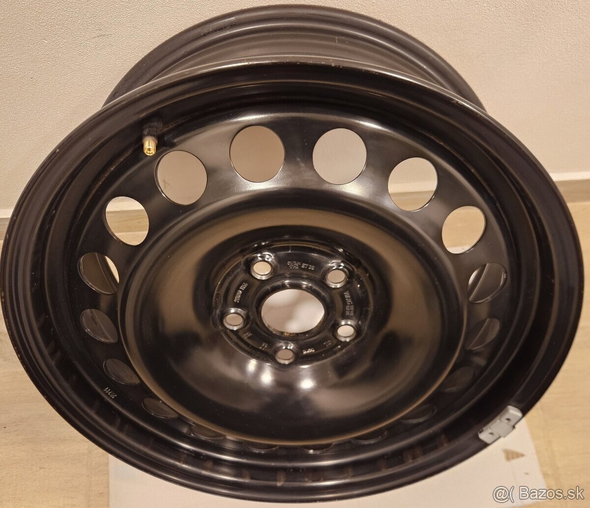 Originálne plechové disky VW - 5x112 r17 - 8