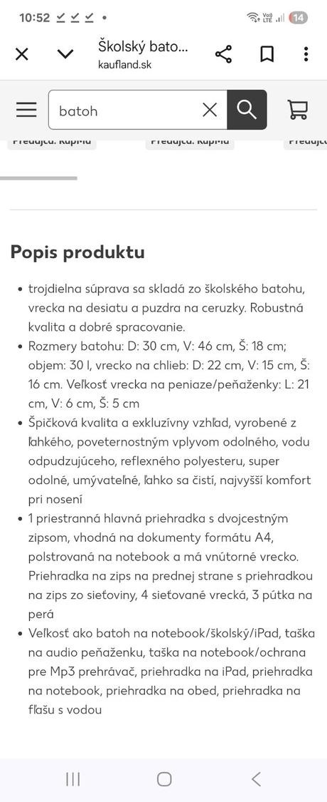 Školský batoh pre dievča - 8