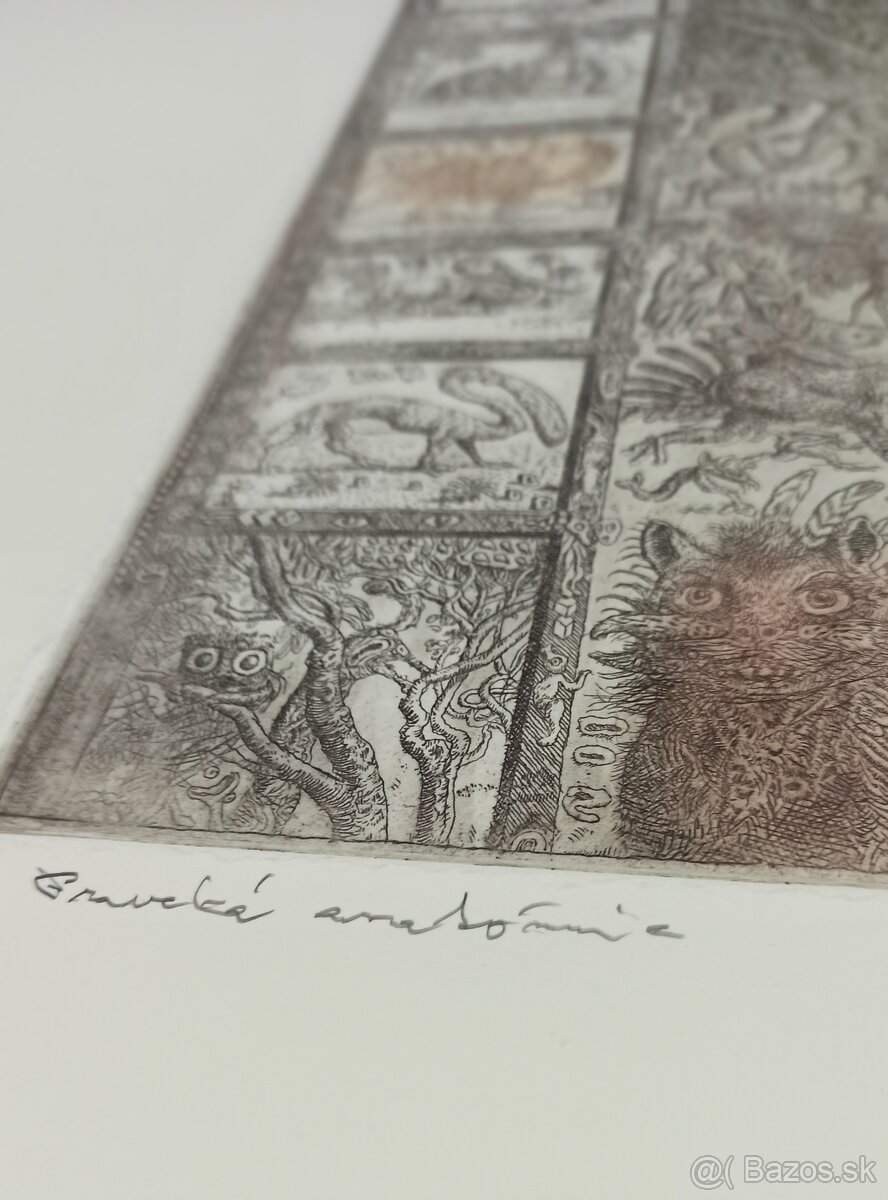 Predám zbierku grafík - Peter Kľúčik - 8