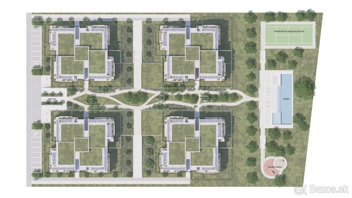 3-IZBOVÝ- 91 M² NA LODENICI S 25 M BAZÉNOM A TERASOU - 8