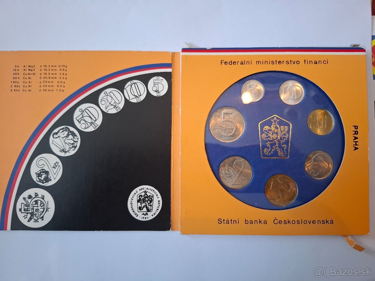 Ponukam na predaj sady minci 1984-1990 - 8