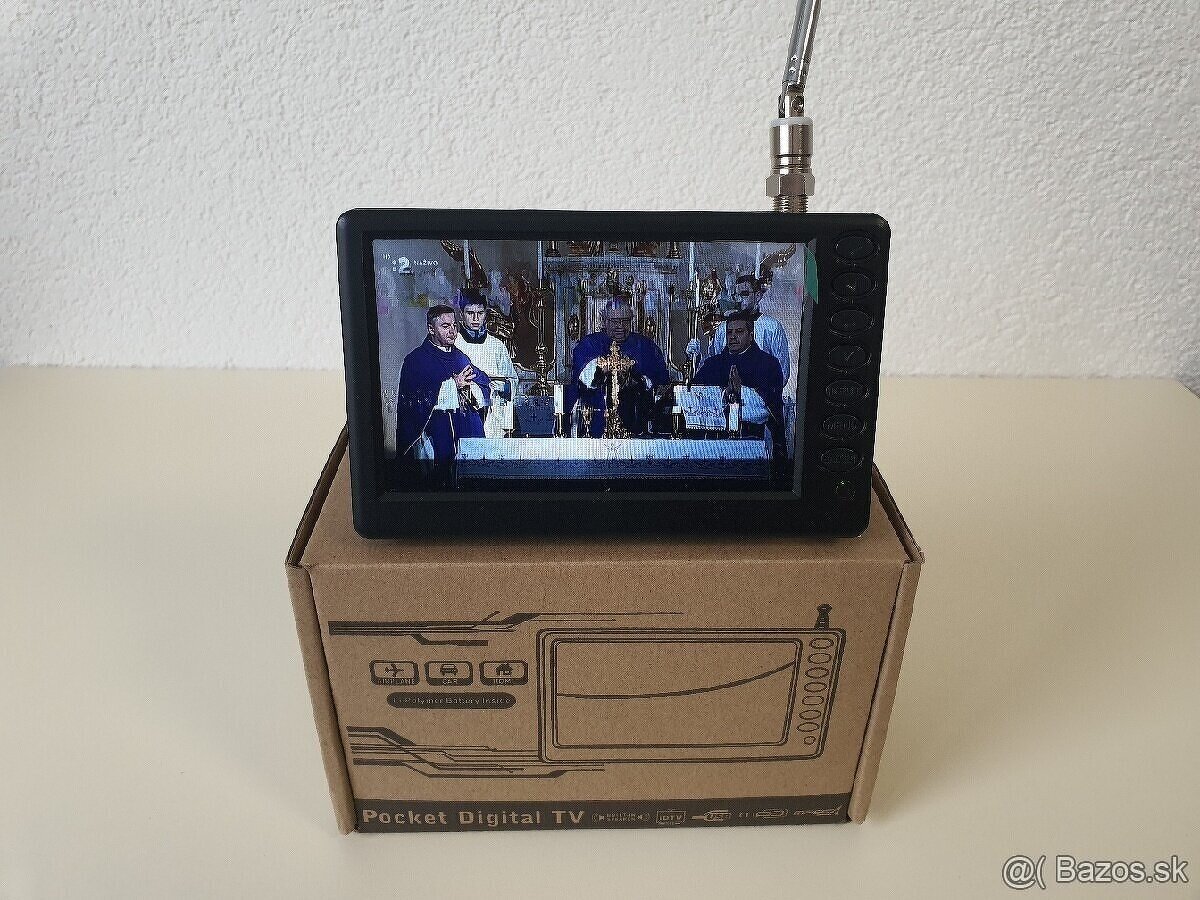 Prenosný televízor DVB5T - 8