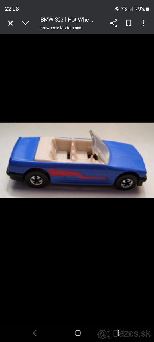 Koupím Hotwheels BMW E30 - 8