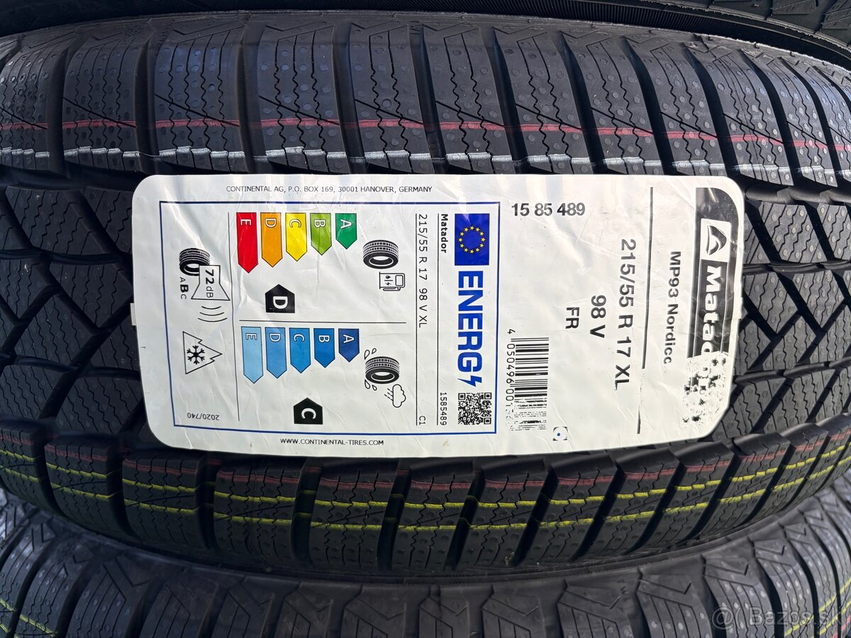 č.08 Zimná sada VW PASSAT B8 215/55 R17 - 8