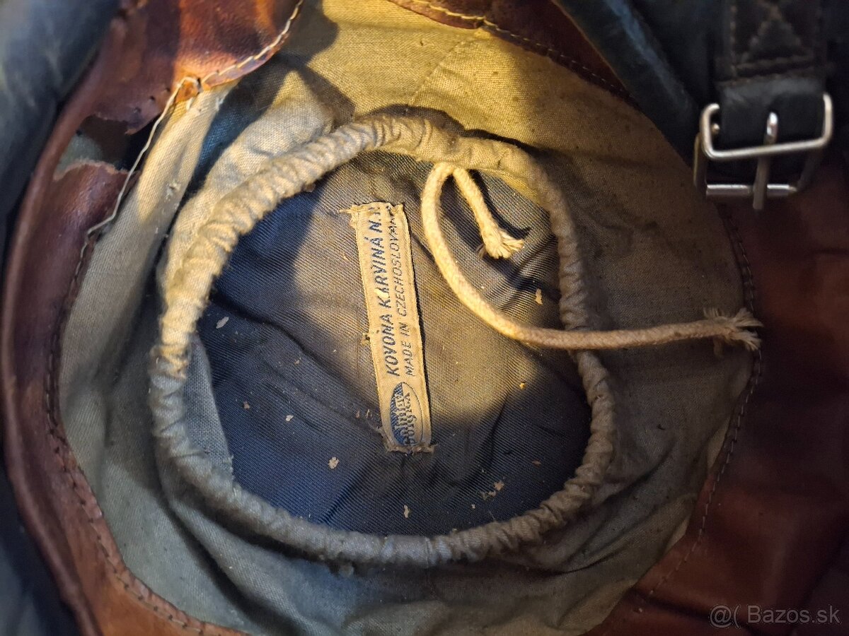 Retro motocyklová prilba - 8