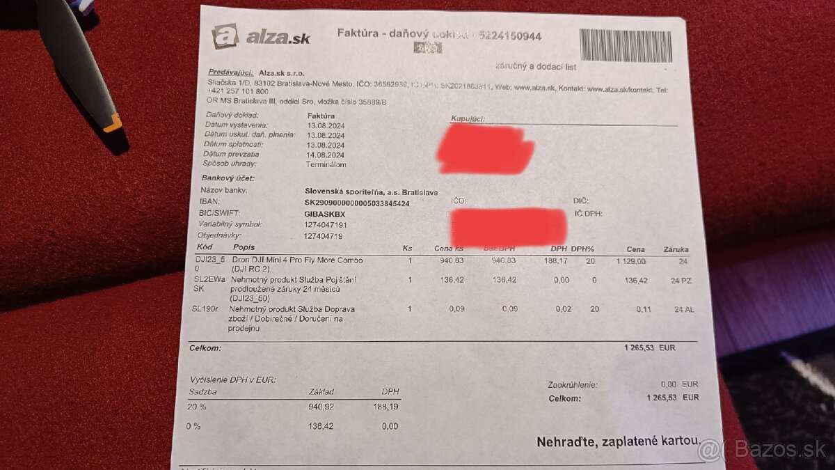 Predám Dron DJI Mini 4 pro Fly More Combo (DJI RC 2) - 8