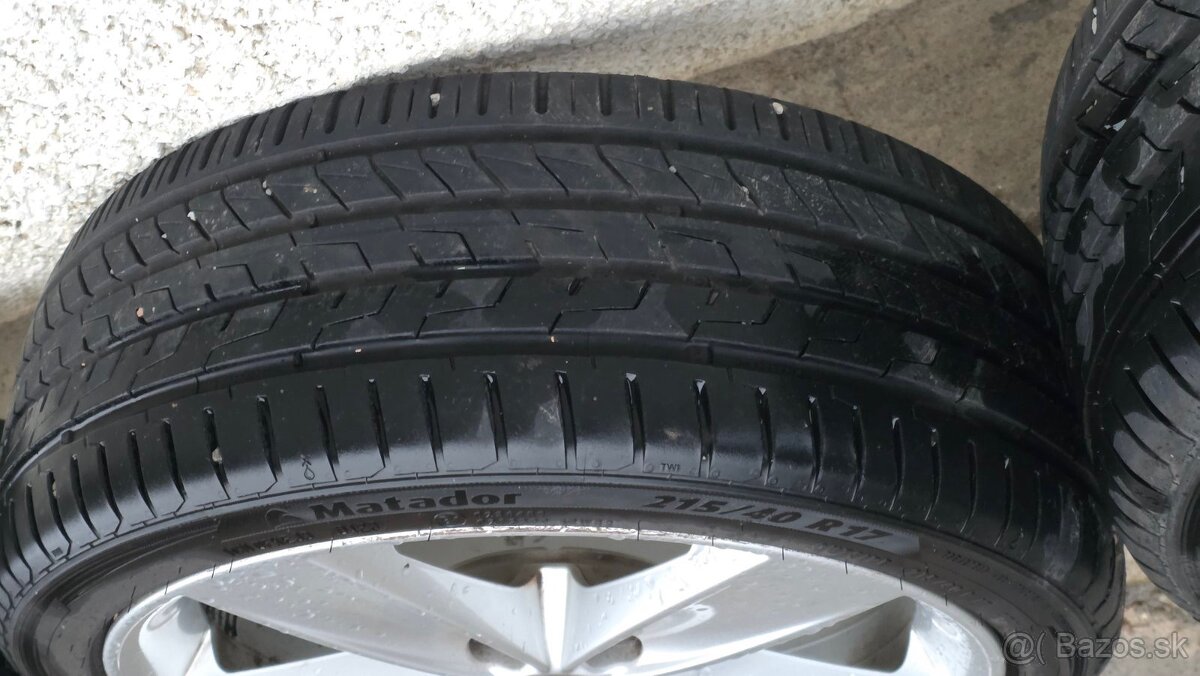 Letná sada kolies 5x100 R17 VW BOAVISTA - 8
