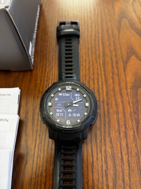 Garmin Instinct Crossover Solar Tactical Edition Black - 8