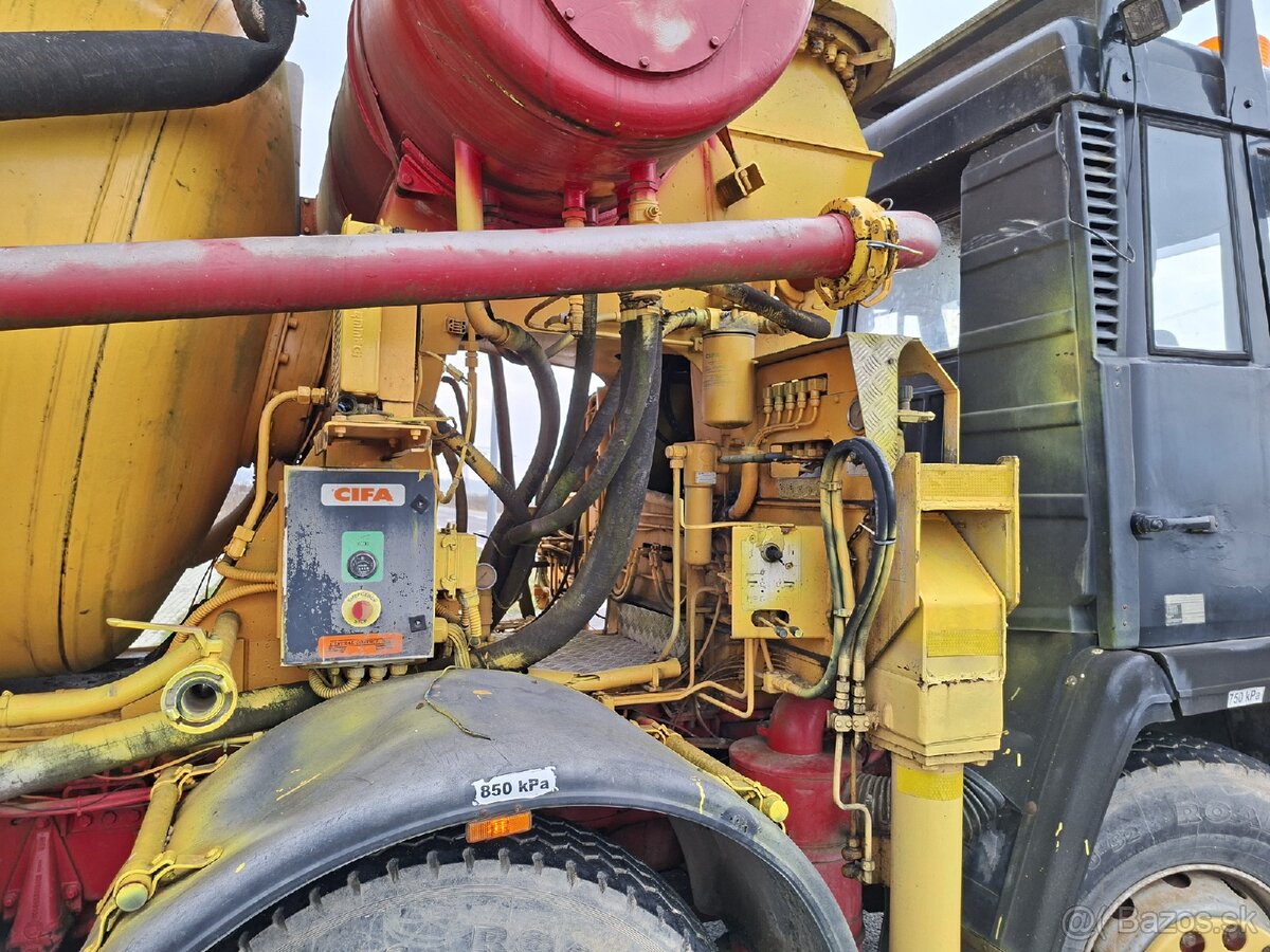 Betonpumpa cifa 28m , pumik , domiešavac - 8