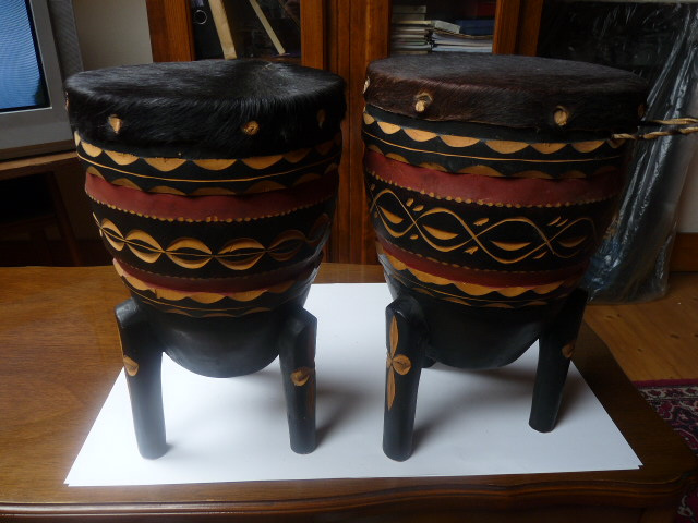 africké ľudové umenie – drevené artefakty 3 - 8