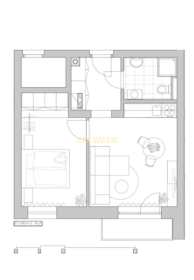 🔥INVESTIČNÝ 2 IZB BYT NOVOSTAVB DLHÁ N/VÁHOM ŠAĽA - 8