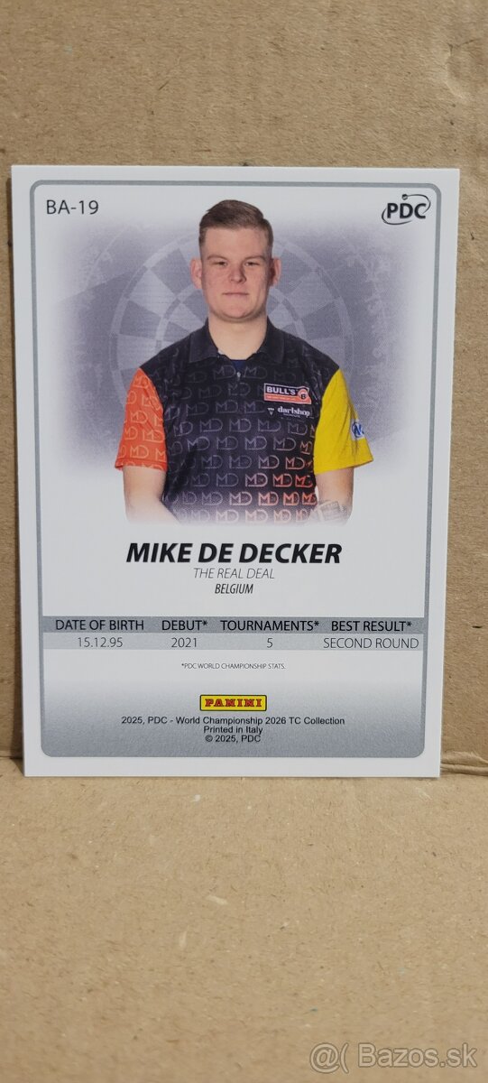 Hráči PDC Darts Šípky #2 2026 - 8