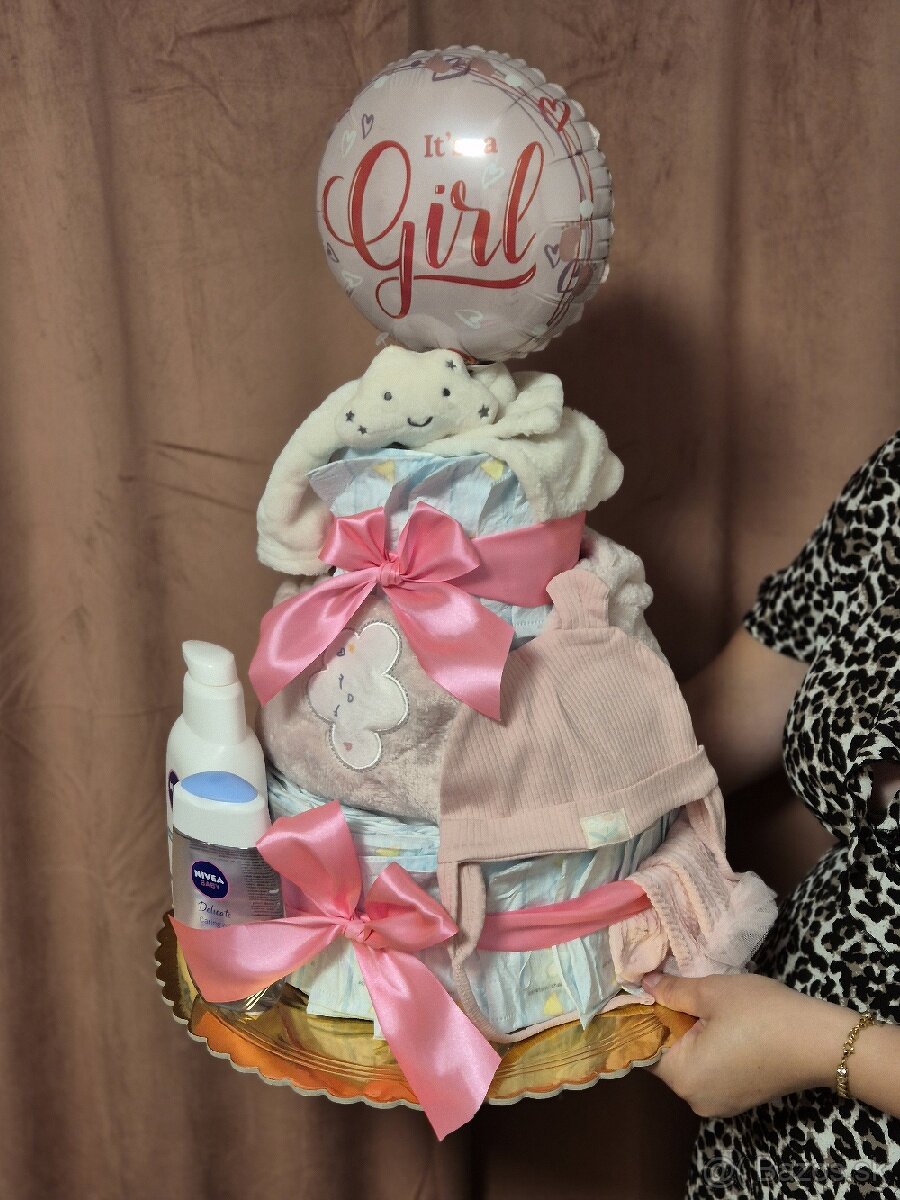 Plienková torta 3 poschodia - 8